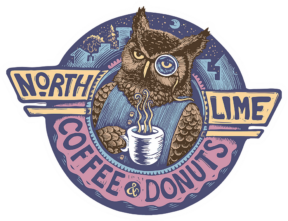 North Lime Coffee and Donuts Logo